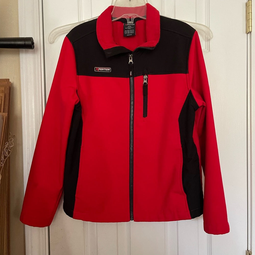 XPedition Red & Black Boys👦🏻Jacket🧥Sz L (10-12)
